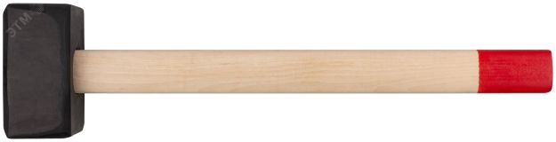 Кувалда кованая в сборе, деревянная ручка 6 кг 45026 КУРС РОС