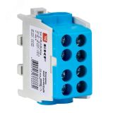 Клемма распределительная КСР с двойным винтом 2x35/2x25 синяя PROxima ksr-2.35-2.25-blue EKF