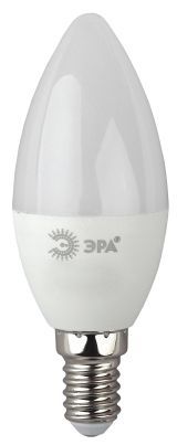 Лампа светодиодная LED B35-10W-827-E14,свеча,10Вт,тепл,E14 Б0032961 ЭРА
