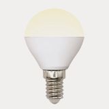 Лампа светодиодная с трехступенчатым диммером 100-50-10 LED 6вт 175-250В шар 510Лм Е14 3000К Multibrigh UL-00002375 Uniel