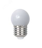 Лампа светодиодная LED 1Вт E27 3000K шар G45 для Белт лайт 230/50 -40...+50°C 5040649 JazzWay