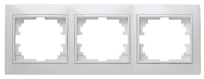 Рамка на 3 поста гор., СУ, Plano, белый, 1-503-01 Б0027627 ЭРА