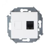 15 Розетка компьютерная RJ45 категория 5е AMP белый 1591551-030 Simon
