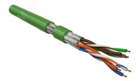 Кабель витая пара экранированная U/FTPкатегория 6 4 пары (26 AWG)многожильный 445084 Hyperline