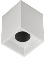 LIGHTING Светильник 4112 накладной потолочный под лампу GU10 белый пластик IEK LT-UPB0-4112-GU10-1-K01 IEK