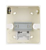 Корпус пластиковый навесной прозрачная дверь 1 ряд 4 мод. IP41 ЩРН-П 31060DEK Dekraft