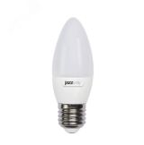Лампа светодиодная LED 9Вт Е27 5000K матовая свеча 5001954A JazzWay