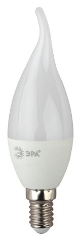 Лампа светодиодная RED LINE LED BXS-10W-827-E14 R E14 / Е14 10Вт свеча на ветру теплый белый свет Б0051854 ЭРА