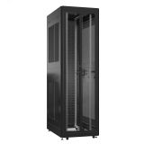 Шкаф серверный 42U 800х1200 передняя дверь: двустворчатая перфорированная IP20. задняя дверь: протект IP41. боковые панели: перфорированные. цвет: черный RAL9005  EX 8242.9462 SYSMATRIX