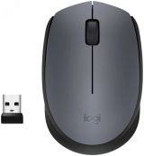 Мышь беспроводная M170, 1000 dpi, серая 7000003761 Logitech