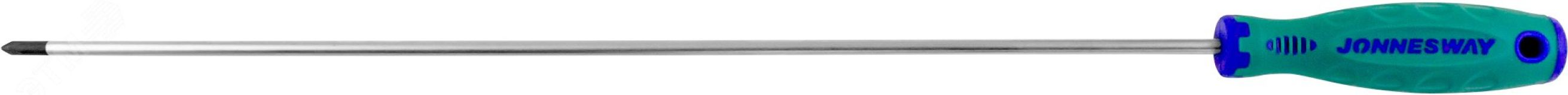 Отвертка стержневая крестовая ANTI-SLIP GRIP, PH1x400 мм 046099 Jonnesway