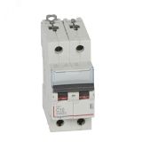 Выключатель автоматический двухполюсный 10А C DX3 10kА/16kА 409200 Legrand