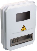 Щит учетно-распределительный навесной ЩУРн-П 3/10 пластиковый IP55 MSP310-3-55 IEK