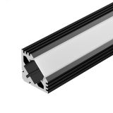 Профиль PDS45-T-2000 ANOD Black (ARL, Алюминий) 015033 Arlight