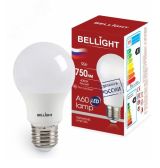 Лампа светодиодная LED 9Вт Е27 220 4000К 750Лм Bellight 88297786 BELLIGHT