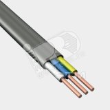 Кабель силовой ВВГнг (А)-LS 3х2.5 плоский ТРТС 77055000663 Элпрокабель