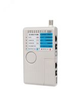 Тестер кабеля универсальный 5 в 1 RJ-45+RJ-11+1394+USB+BNC 3468, 12-1003 REXANT
