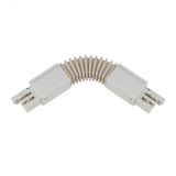 Соединитель для шинопроводов Гибкий Трехфазный белый UBX-A24 WHITE 1 POLYBAG 09771       Uniel