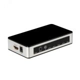 Хаб HDMI v1.4, 4 порта в 1 порт HDMI PiP, с пультом ДУ, черный 1000505971 Greenconnect