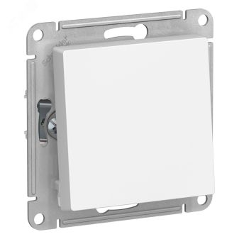 Переключатель одноклавишный ATLASDESIGN схема 6 10АХ механизм белый ATN000161 Systeme Electric