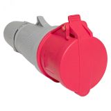 Розетка переносная 224 3P+PE 32А 380В IP44 EKF PROXIMA ps-224-32-380-PRO EKF
