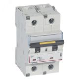 Выключатель автоматический двухполюсный 80А C DX3 10kА/16kА 409228 Legrand