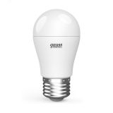 Лампа светодиодная LED 13 Вт 1200 лм 3000К AC180-240В E27 шар P45 теплая  Basic Gauss 10502132 GAUSS