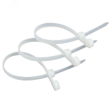 Хомут с отверстием OptiKit CT-O-N-3,5х150-белый(100шт) 278335 КЭАЗ