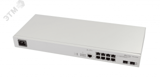 Коммутатор управляемый L2 PoE+ 8 портов 10/100/1000 Мб/с, 2хSFP, 220V AC 1000656812 ELTEX