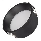 Светильник MS-BREEZE-BUILT-R125-16W Warm3000 (BK, 85 deg, 230V) (, IP20 Металл, 3 года) 036617 Arlight