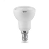 Лампа светодиодная LED 6 Вт 500 лм 3000К AC150-265В E14 грибок R50 теплая Black 106001106 GAUSS