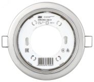 LIGHTING Светильник 4114 встраиваемый под лампу GX53 хром (10шт/упак) IEK LUVB0-GX53-1-K23-10 IEK