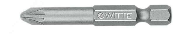 Бита PZ3 х 50 мм 1/4'' E6.3 Industrial 275472000 WITTE