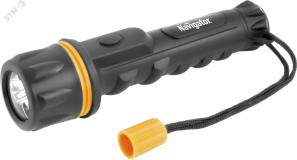 Фонарь светодиодный NPT-R06-2AA 0.5Вт LED 40лм 40м пластик+резина 19136 Navigator Group