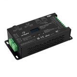 Декодер SMART-K55-DMX (12-24V, 5x6A, XLR3) (ARL, Металл) 028449 Arlight