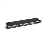 Панель коммутационная 19 дюймов 1U 24 порта STP RJ-45 CAT 5e 02-0041 REXANT