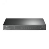 Коммутатор управляемый PoE 8 портов, 4хPoE 10/100/1000 Мб/с, 4хRJ45, 62 Вт 128299 TP-Link