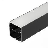 Профиль LINE-S-7575-2000 BLACK (Arlight, Алюминий) 041855 Arlight
