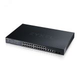 Коммутатор управляемый L3 24 порта. 100 /1000 Мб/с. 2.5 Гб/с. 10 Гб/с. 24RJ45. 2хSFP+ 141092 Zyxel