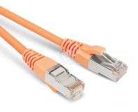 Патч-корд F/UTP экранированный категория 6 LSZH оранжевый (10м) 230380 Hyperline
