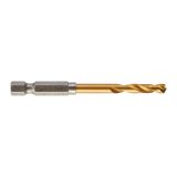 Сверло по металлу RedHEX HSS-G TiN 4.8 мм (1шт) 48894711 Milwaukee