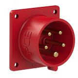 Вилка встраиваемая 16А/400V/3P+N+E/IP44 00-00002279 PCE