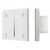 Панель SMART-P36-DIM-IN White (230V, 1.5A, TRIAC, Sens, 2.4G) (ARL, IP20 Пластик, 5 лет) 027113 Arlight