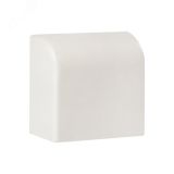 Заглушка (40х16) (4 шт) Plast Белый ecw-40-16x4 EKF