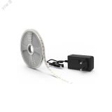 Лента светодиодная LED (комплект лента и драйвер) 5050/60-SMD 10 Вт/м 700 Лм/м 3000К теплый белый IP20 12 В DC 10 мм (катушка 5 м) Basic BT044 GAUSS