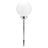 Светильник светодиодный ШАР ф250 LED Lamper встроенная солнечная панель, аккумулятор, датчик света 602-1005 REXANT