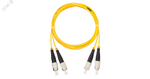 Шнур оптический соединительный SM 9/125 OS2 FC/UPC-FC/UPC двойной LSZH ЭКО30436 NIKOMAX
