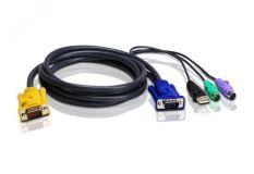 Кабель KVM VGA, PS/2, USB, 3 метра 1000175774 Aten