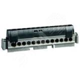 Клеммник 1х6-25+16х1.5-16мм.кв черный 004855 Legrand