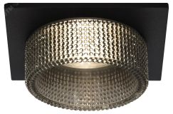 Встраиваемый светильник декоративный DK110 BK/GR MR16 GU5.3 черный серый Б0058424 ЭРА